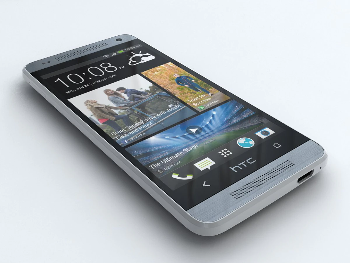 htc one mini 3D Model .c4d .max .obj .3ds .fbx .stl .blend 