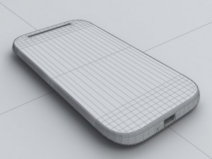htc one sv Modello 3D