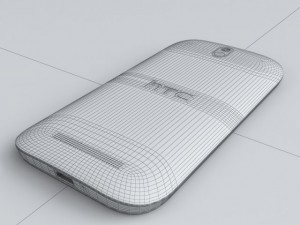 htc one sv Modello 3D