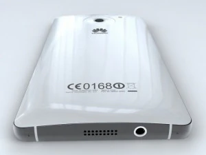 화웨이 어센드 d2 3D 모델