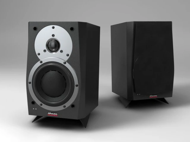 sistema acústico de áudio dun Modelo 3D .c4d .max .obj .3ds .fbx .stl .blend