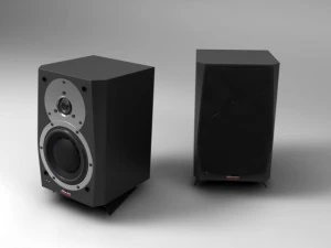 sistema ac&uacute;stico de &aacute;udio dun Modelo 3D