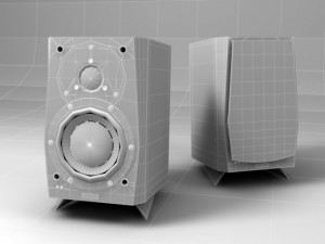 dun audio acoustic system Model 3D