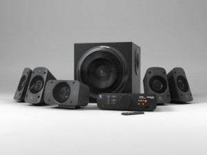 logitech surround sound speakers z906 3D Model