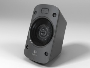 logitech surround sound speakers z906 3D Модель