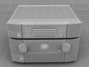 marantzud7006sr7005 acoustic system 3Dモデル