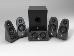 logitech surround sound speakers z 506 acoustic sy Modelo 3D
