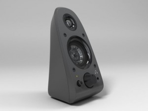 logitech surround sound speakers z 506 acoustic sy Modelo 3D
