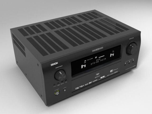 denonavr4308 acoustic system Modello 3D .c4d .max .obj .3ds .fbx .stl .blend 