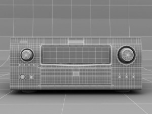 denonavr4308 acoustic system Modello 3D