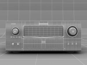 denonavr4308 acoustic system 3D Model
