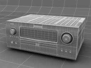 denonavr4308 acoustic system Modello 3D
