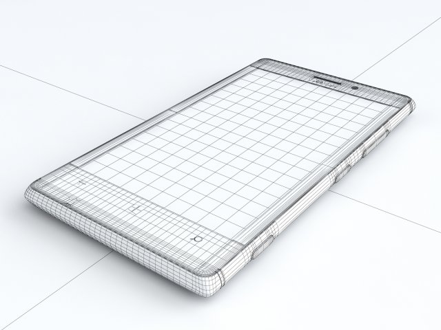 Nokia Lumia 925 3D Модель In Телефоны 3DExport