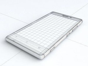 nokia lumia 925 Modelo 3D