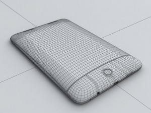 lenovo idea tab a2107a 3D Model