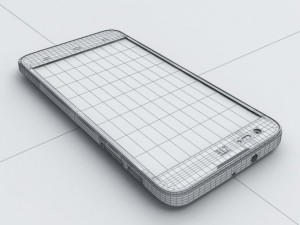 zte grand s flex 3D Model