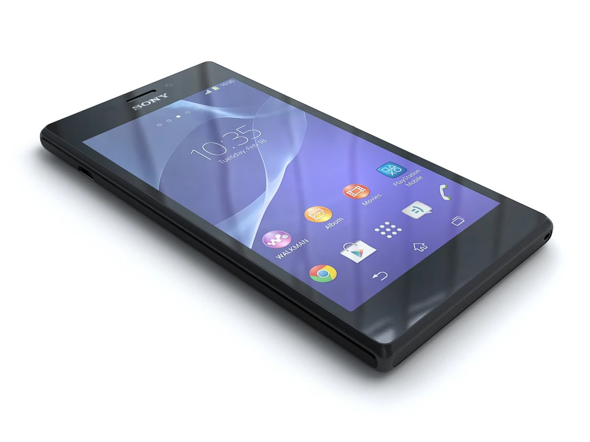 sony xperia m2 3D Model .c4d .max .obj .3ds .fbx .stl .blend 