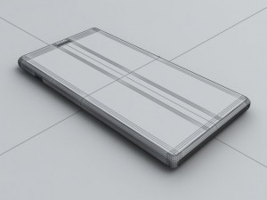 sony xperia m2 3D 모델