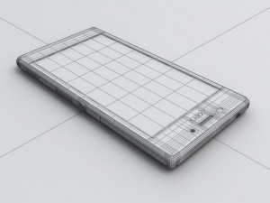 sony xperia m2 3D 모델
