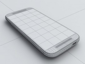 htc one mini 2 Model 3D