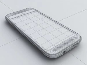 htc one mini2 Model 3D