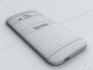 htc one mini 2 Model 3D