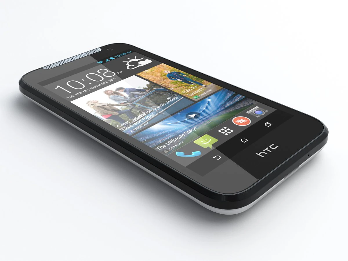 htc desire 310 3D Model .c4d .max .obj .3ds .fbx .stl .blend 