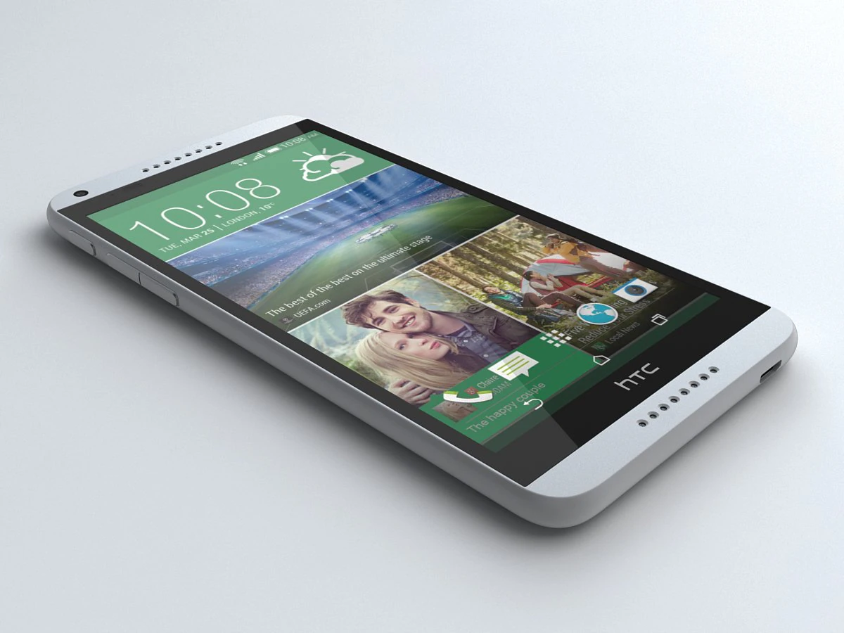 htc desire 816 3D Model .c4d .max .obj .3ds .fbx .stl .blend 