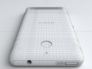 sony xperia e1 3D 모델