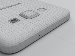 samsung galaxy a3 Model 3D