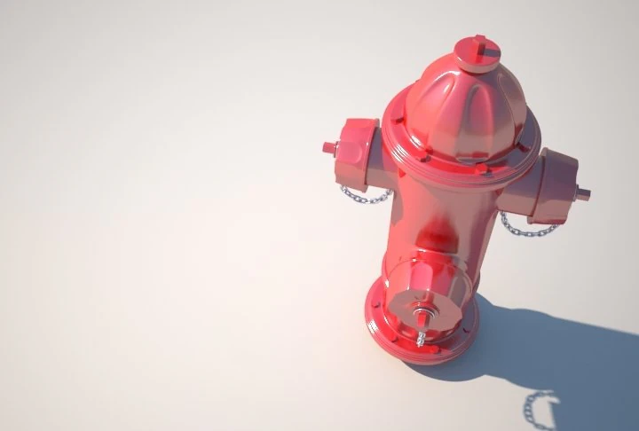 fire hydrant 3D Model .c4d .max .obj .3ds .fbx .stl .blend 