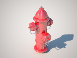 fire hydrant 3D 모델