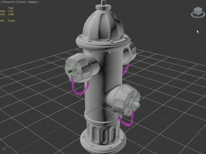 fire hydrant 3D 모델
