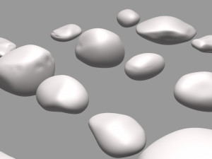 Riverstones Pack 3Dモデル