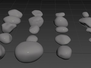Riverstones Pack 3Dモデル