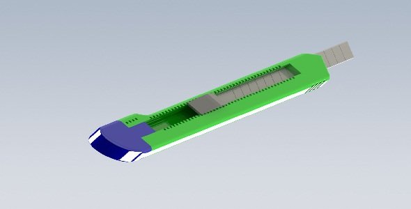 cutter Model 3D .c4d .max .obj .3ds .fbx .stl .blend 