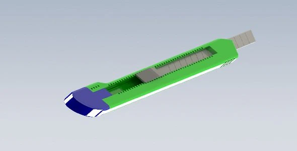 cutter 3D Model .c4d .max .obj .3ds .fbx .stl .blend 