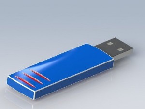 flash usb 3D Model
