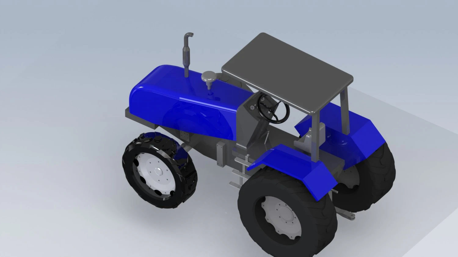 tractor 3D Model .c4d .max .obj .3ds .fbx .stl .blend 