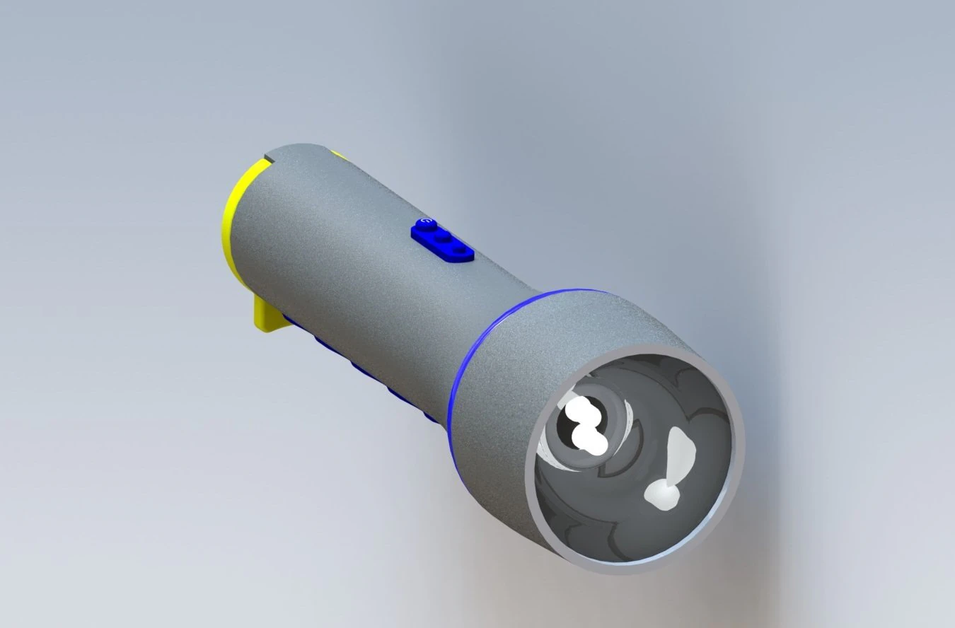 flash light 3D Model .c4d .max .obj .3ds .fbx .stl .blend