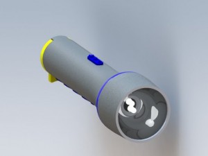 flash light Model 3D