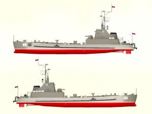 landing ship 3D Model