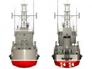 landing ship 3D Model