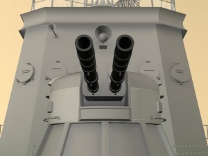 landing ship 3D Model