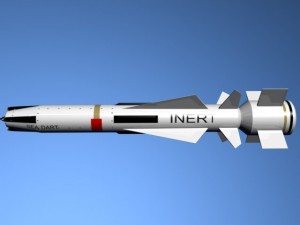 sea dart missile Modelo 3D