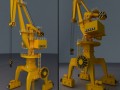 harbour crane Model 3D