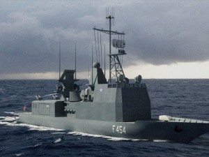 frigate Model 3D