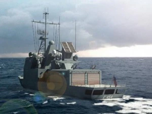frigate 3D Model