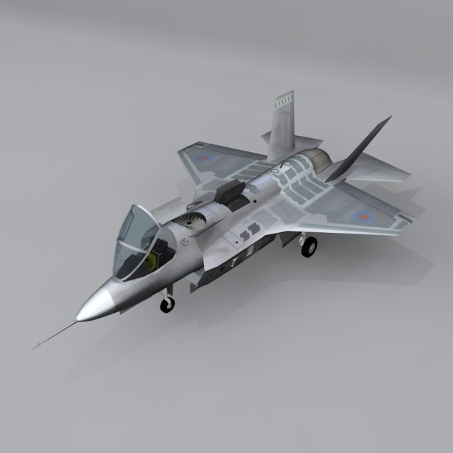 Aircraft X 35 Free 3d Model In Fighter 3dexport