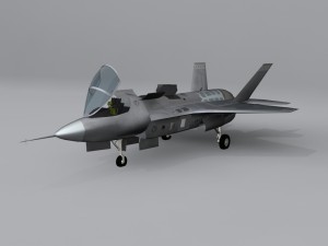 aircraft x-35 3D Model